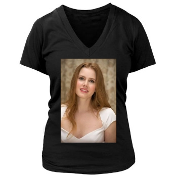 Amy Adams Women's Deep V-Neck TShirt