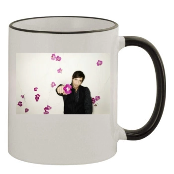 Adrien Brody 11oz Colored Rim & Handle Mug