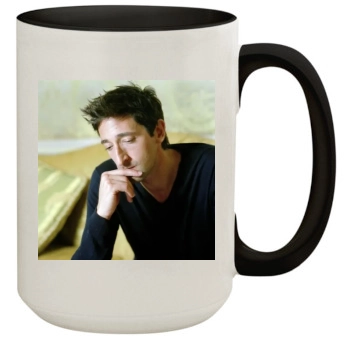 Adrien Brody 15oz Colored Inner & Handle Mug