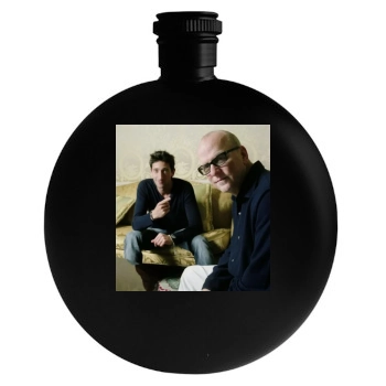 Adrien Brody Round Flask