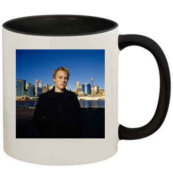 Heath Ledger 11oz Colored Inner & Handle Mug