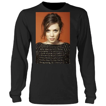 Anna Friel Men's Heavy Long Sleeve TShirt