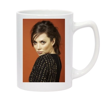 Anna Friel 14oz White Statesman Mug