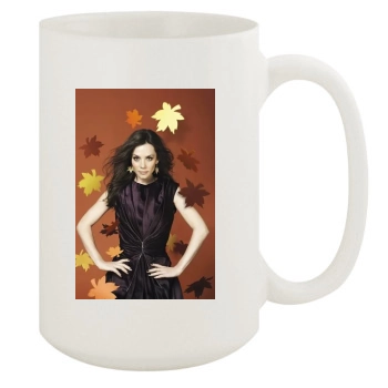 Anna Friel 15oz White Mug