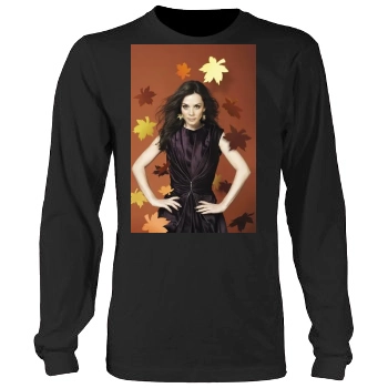 Anna Friel Men's Heavy Long Sleeve TShirt