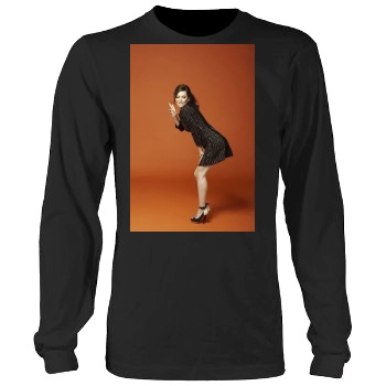 Anna Friel Men's Heavy Long Sleeve TShirt