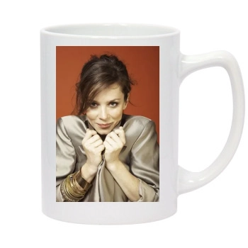 Anna Friel 14oz White Statesman Mug