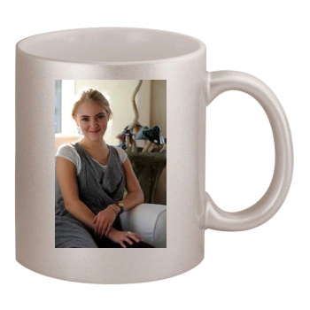 AnnaSophia Robb 11oz Metallic Silver Mug