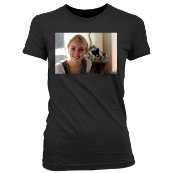 AnnaSophia Robb Women's Junior Cut Crewneck T-Shirt