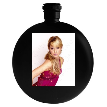 Ashley Tisdale Round Flask