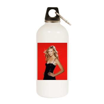 Ashley Tisdale White Water Bottle With Carabiner