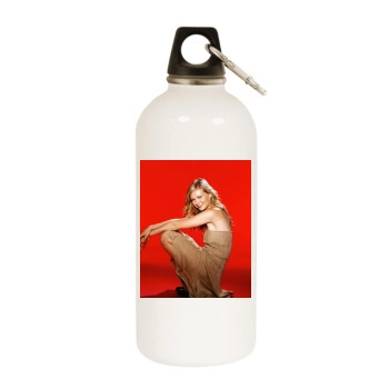 Ashley Tisdale White Water Bottle With Carabiner