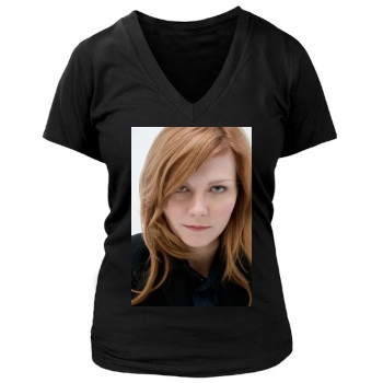 Ashley Tisdale Women's Deep V-Neck TShirt