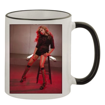 Ashley Tisdale 11oz Colored Rim & Handle Mug