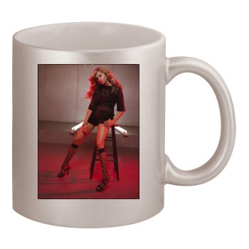 Ashley Tisdale 11oz Metallic Silver Mug