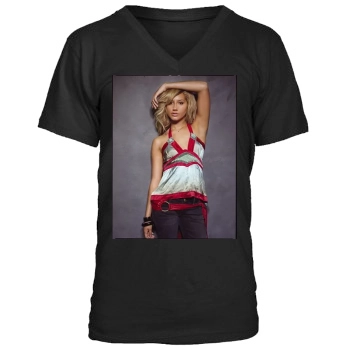 Ashley Tisdale Men's V-Neck T-Shirt