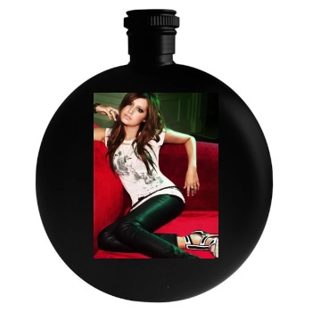 Ashley Tisdale Round Flask