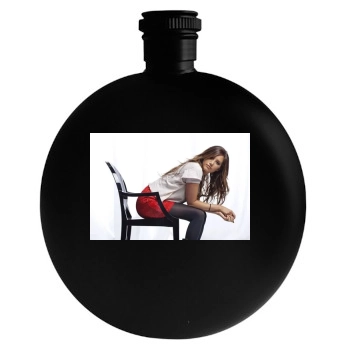 Ashley Tisdale Round Flask