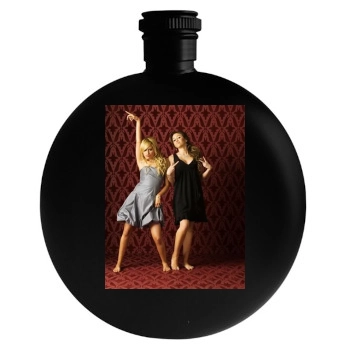 Ashley Tisdale Round Flask