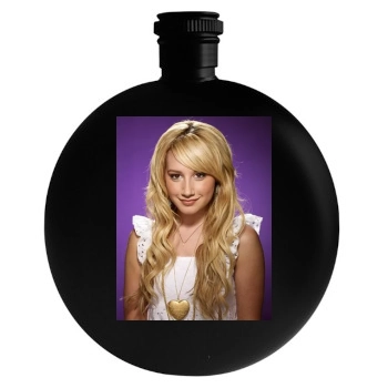 Ashley Tisdale Round Flask