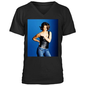 Asia Argento Men's V-Neck T-Shirt