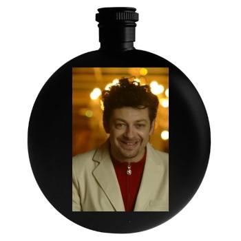 Andy Serkis Round Flask