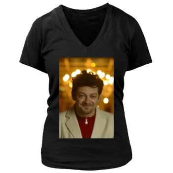 Andy Serkis Women's Deep V-Neck TShirt