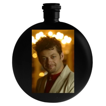 Andy Serkis Round Flask