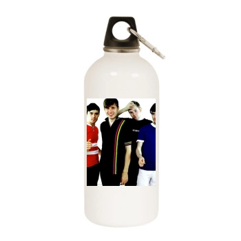 Franz Ferdinand White Water Bottle With Carabiner