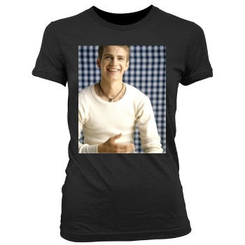 Hayden Christensen Women's Junior Cut Crewneck T-Shirt