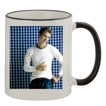 Hayden Christensen 11oz Colored Rim & Handle Mug