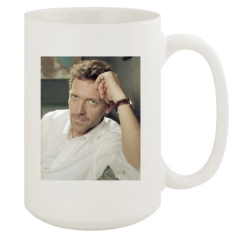 Hugh Laurie 15oz White Mug