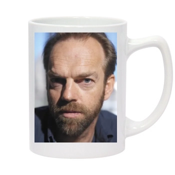 Hugo Weaving 14oz White Statesman Mug