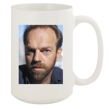 Hugo Weaving 15oz White Mug