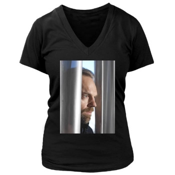 Hugo Weaving Women's Deep V-Neck TShirt