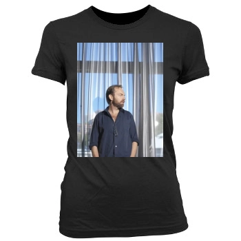 Hugo Weaving Women's Junior Cut Crewneck T-Shirt