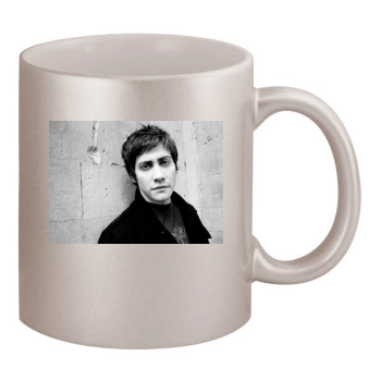 Jake Gyllenhaal 11oz Metallic Silver Mug