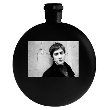 Jake Gyllenhaal Round Flask