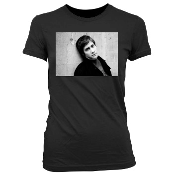 Jake Gyllenhaal Women's Junior Cut Crewneck T-Shirt