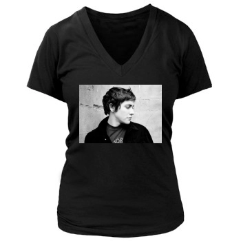 Jake Gyllenhaal Women's Deep V-Neck TShirt