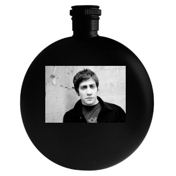 Jake Gyllenhaal Round Flask