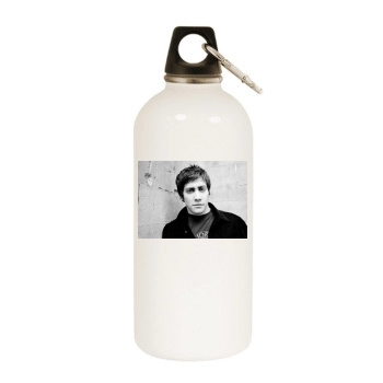 Jake Gyllenhaal White Water Bottle With Carabiner