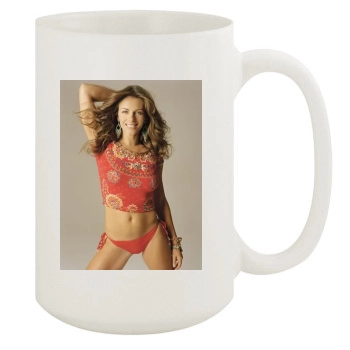 Elizabeth Hurley 15oz White Mug