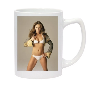 Elizabeth Hurley 14oz White Statesman Mug