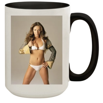 Elizabeth Hurley 15oz Colored Inner & Handle Mug