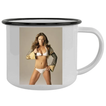 Elizabeth Hurley Camping Mug