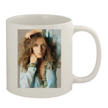 Elizabeth Hurley 11oz White Mug