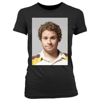 Seth Rogen Women's Junior Cut Crewneck T-Shirt