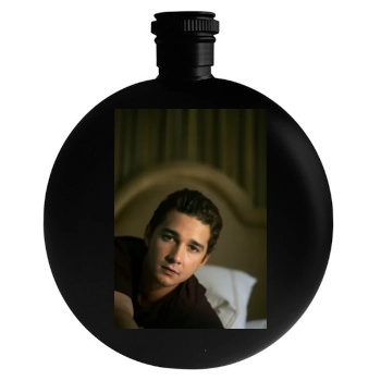 Shia LaBeouf Round Flask