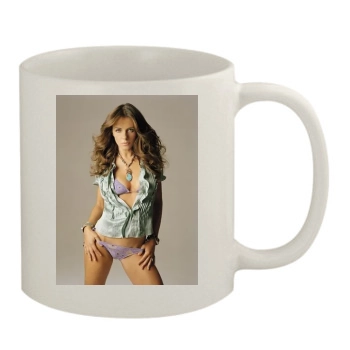 Elizabeth Hurley 11oz White Mug